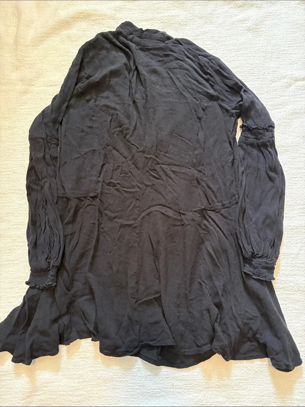 Free People Charcoal Gray Dress